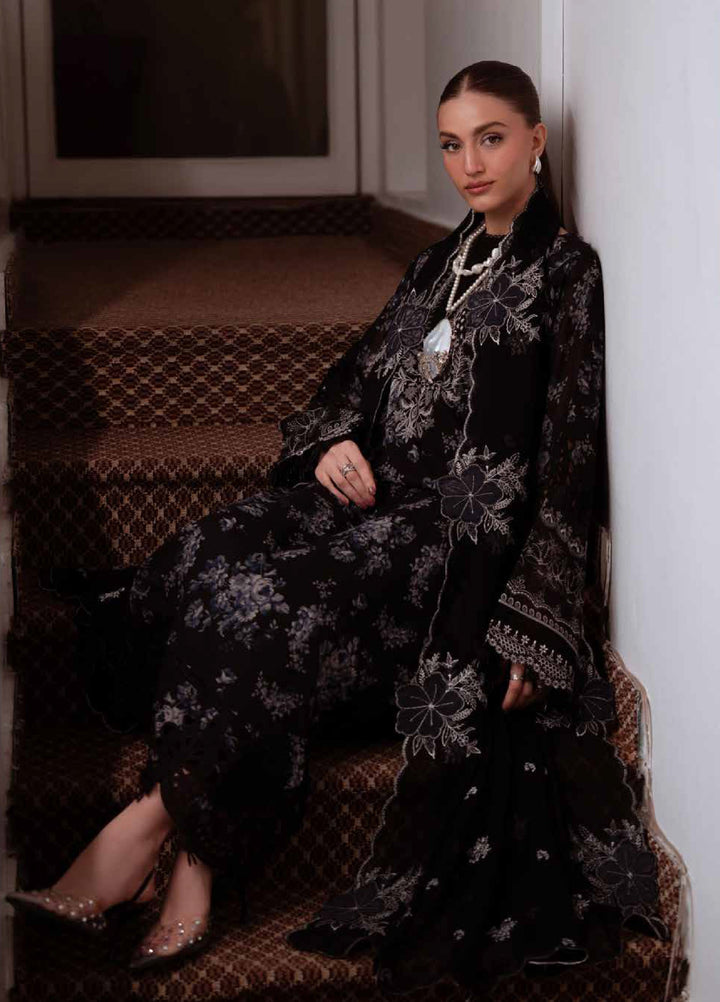 Maya by Nureh Unstitched Embroidered Swiss Lawn 3 Pcs Suit NU26UM NS-164 - Summer Collection