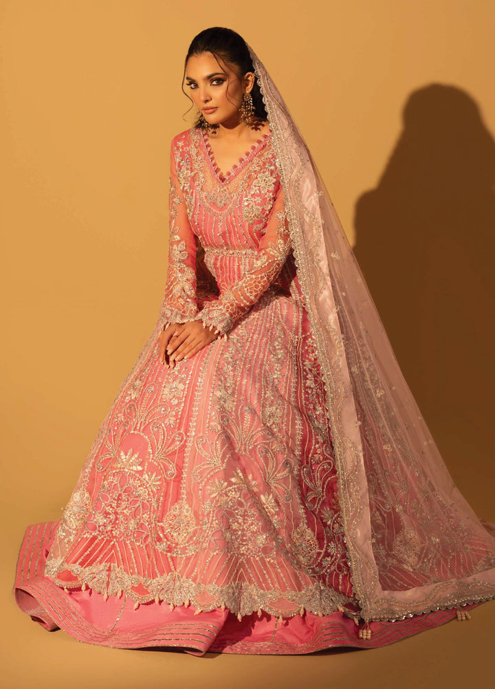 Aylin Unstitched Raw Silk Embroidered Suits 3 Piece AYL25US PETAL BLOOM - Festive Collection