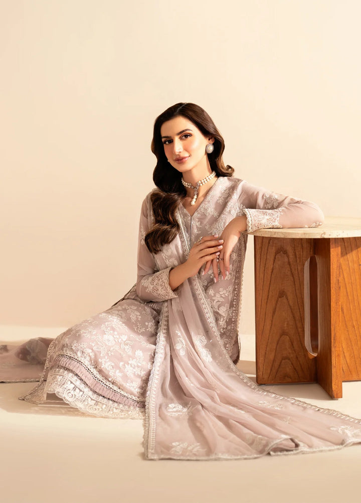 Xenia Formal Unstitched Luxury Chiffon Suits 3 Piece XE25FL Ahiti - Formals Collection