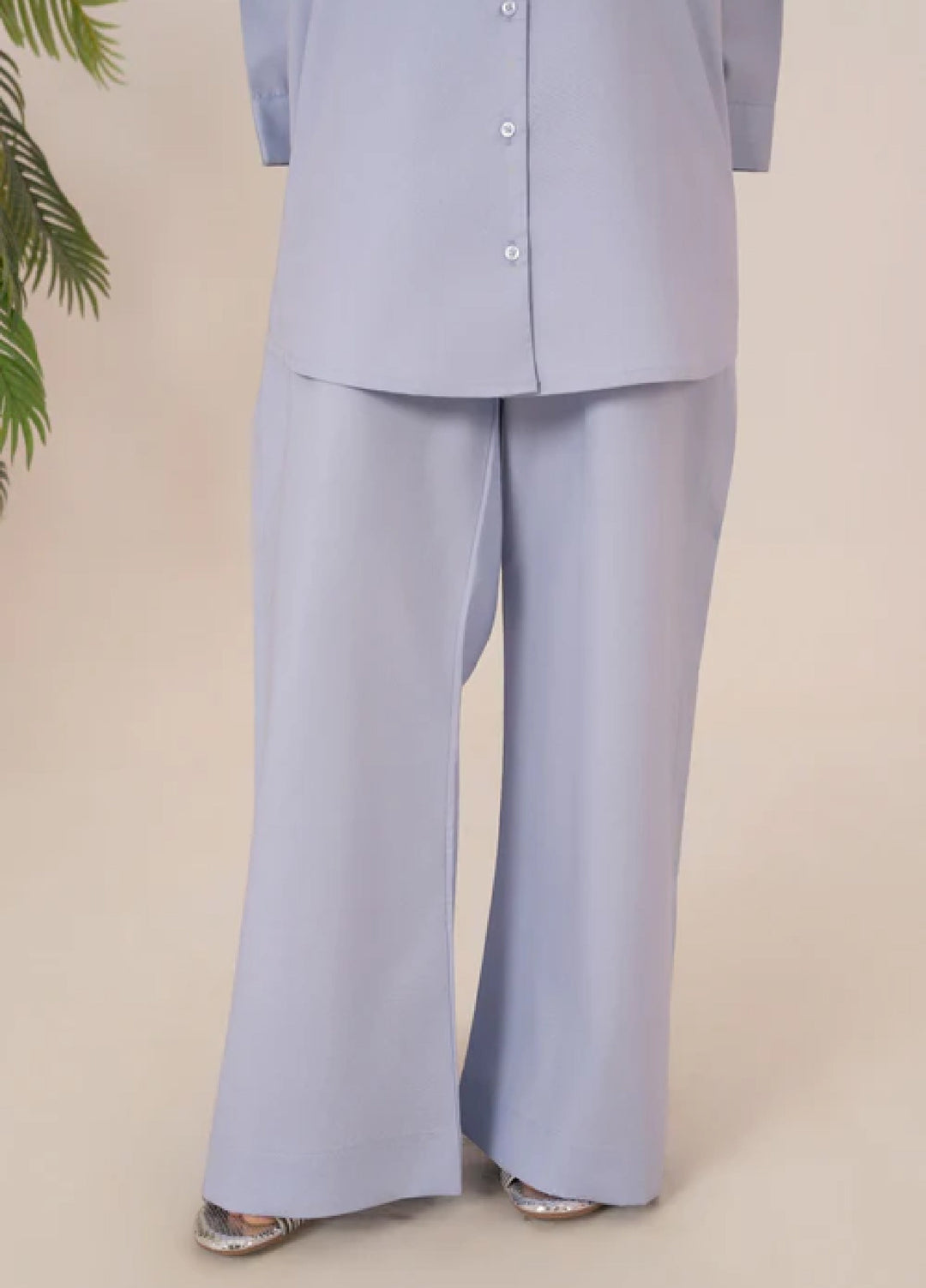 The Basic by Chandan Nagri Women Pret Co Ord Set Lawn Solids 2 Piece Syla - Summer Collection