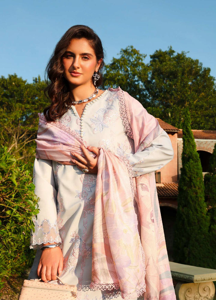 Florence by Rang Rasiya Unstitched Embroidered Lawn 3 Piece Suit RR26UFL Alizeh - Summer Collection