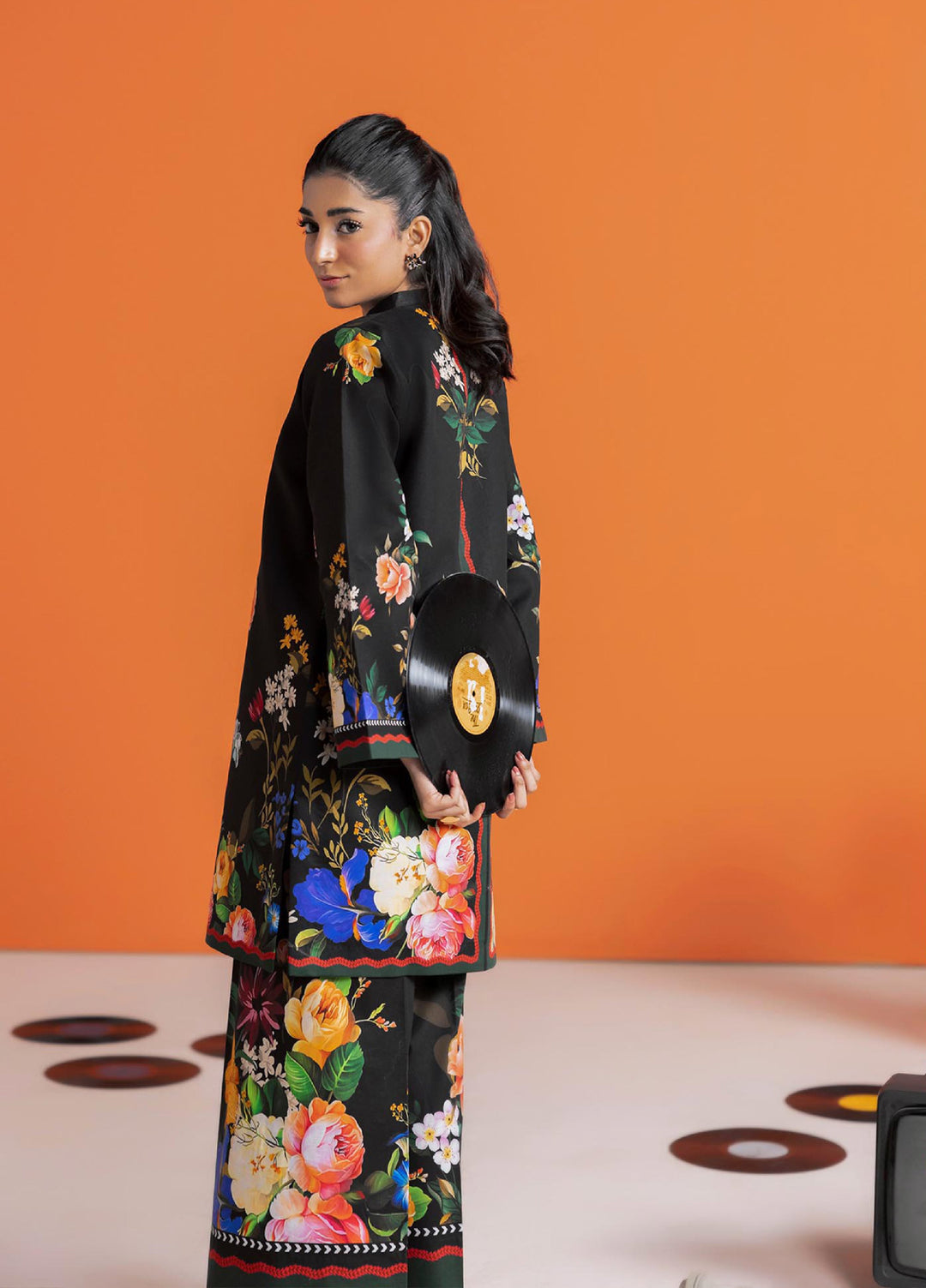 Amal Prints by RajBari Unstitched Printed Lawn 2 Piece Suit RB26UPA D-2 - Summer Collection