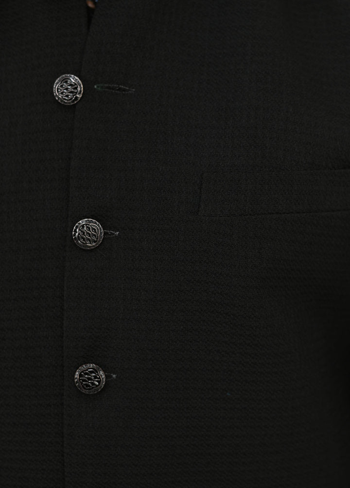 Ethnic Wear by Alif Yay Pret Plain Blended 3 Piece Suit AY-016