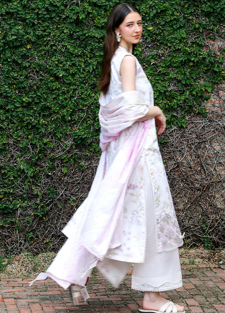 Cross Stitch Unstitched Embroidered Lawn 3 Piece Suit CS26ULE Meadow Dream - Eid Collection