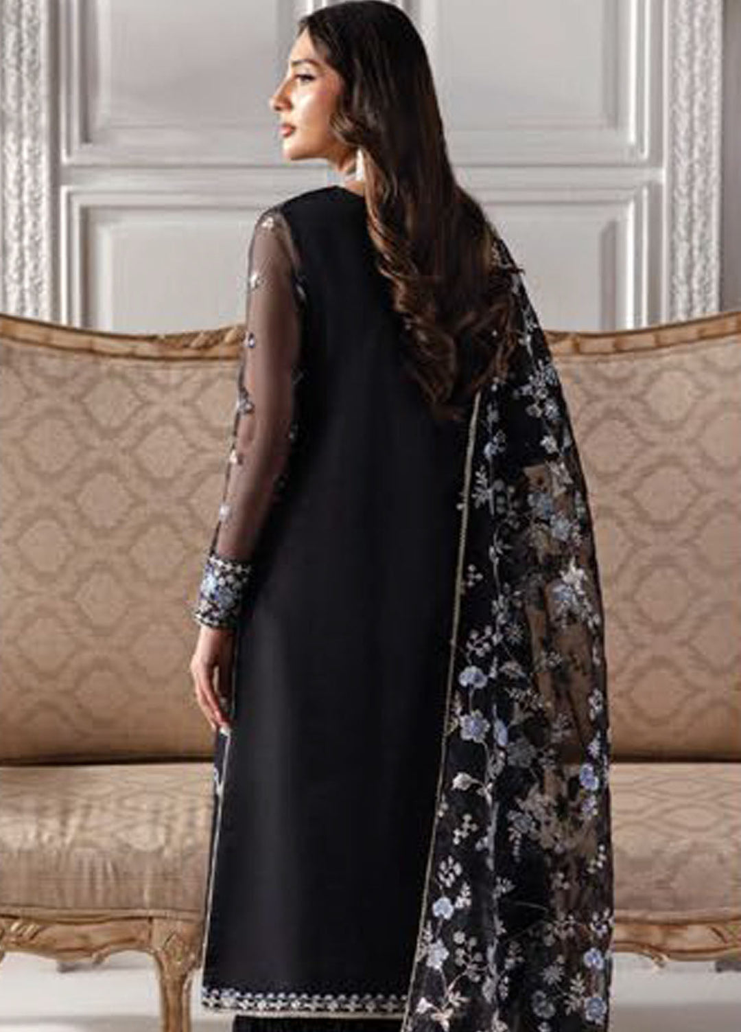 Aurelle by Seran Embroidered Suits Unstitched 3 Piece SN25AU Vivenne - Formals Collection