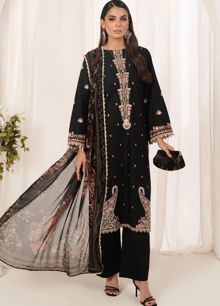 Autumn Echo by Meerak Pret Embroidered Cambric 3 Piece Suit Ayzel