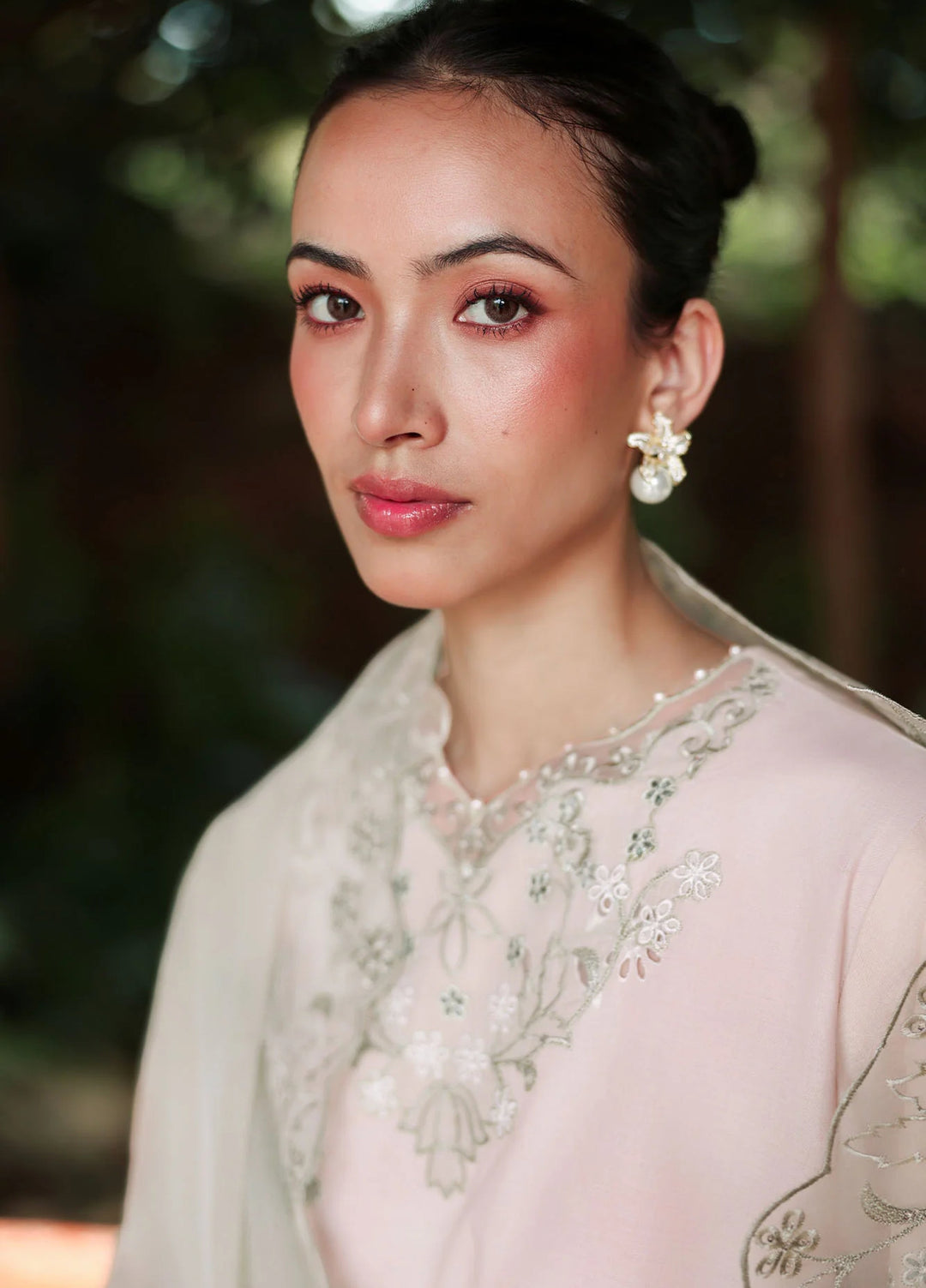 Cross Stitch Unstitched Embroidered Lawn 3 Piece Suit CS26ULE Pearl Sage - Eid Collection