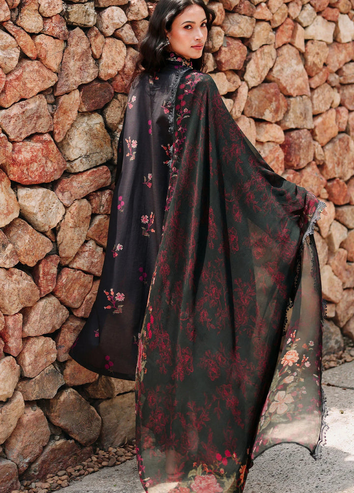 Cross Stitch Unstitched Embroidered Lawn 3 Piece Suit CS26ULE Shadow Grace - Eid Collection