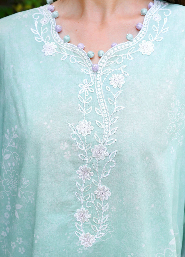 Cross Stitch Unstitched Embroidered Lawn 3 Piece Suit CS26ULE Summer Breeze - Eid Collection