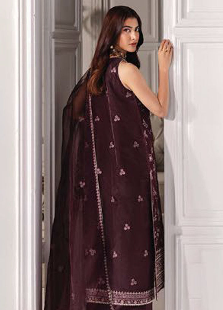 Aurelle by Seran Embroidered Suits Unstitched 3 Piece SN25AU Lavinia - Formals Collection