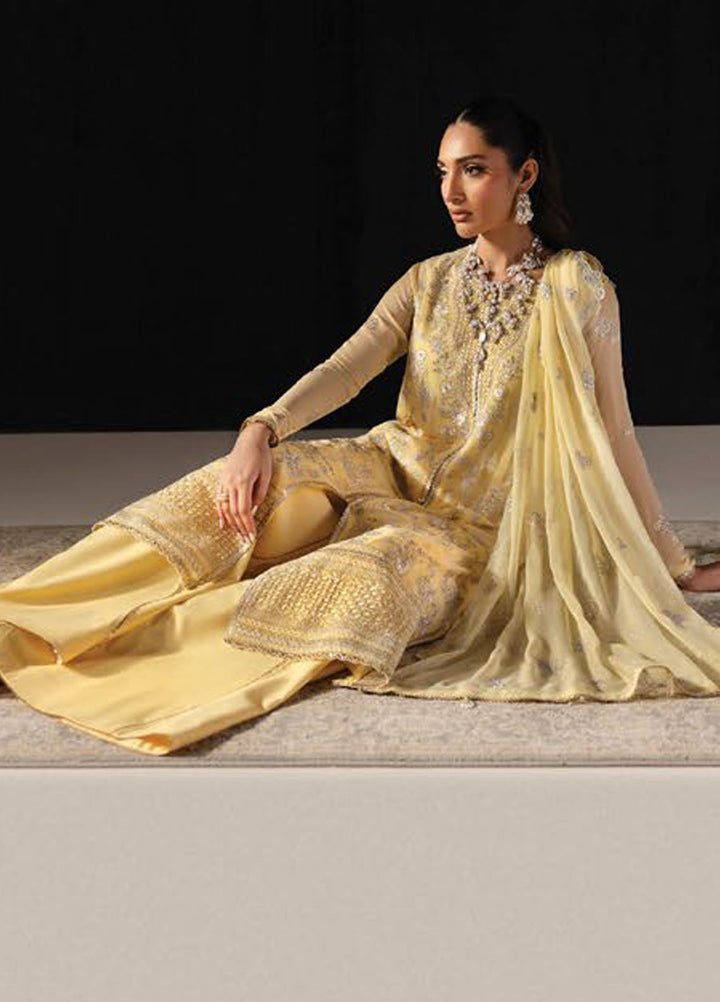 Aurelle by Seran Embroidered Suits Unstitched 3 Piece SN25AU Elysia - Formals Collection