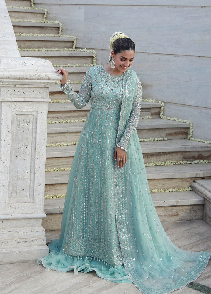 Gulmina Embroidered Chiffon Suits Unstitched 3 Piece GLM25EU D-07 - Formals Collection