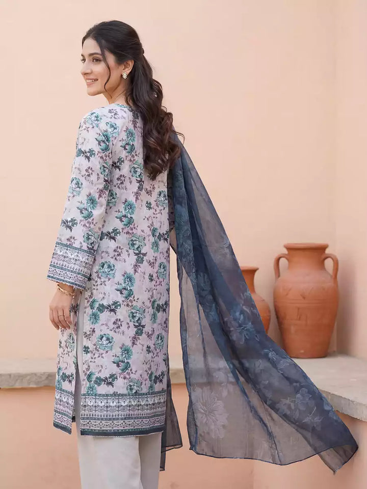 Salitex Women Unstitched Printed Lawn 3 Piece Suit SSW6U3P410 - Casual Collection