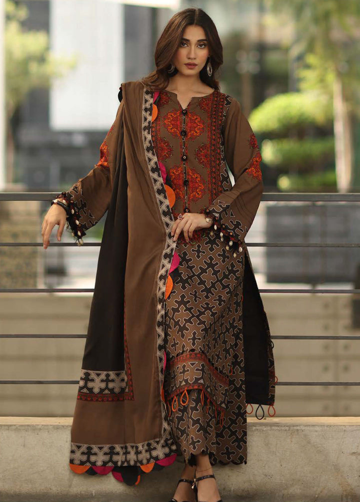 C Prints by Charizma Printed Linen Suits Unstitched 3 Piece CZ25CW CPW5-17 - Winter Collection
