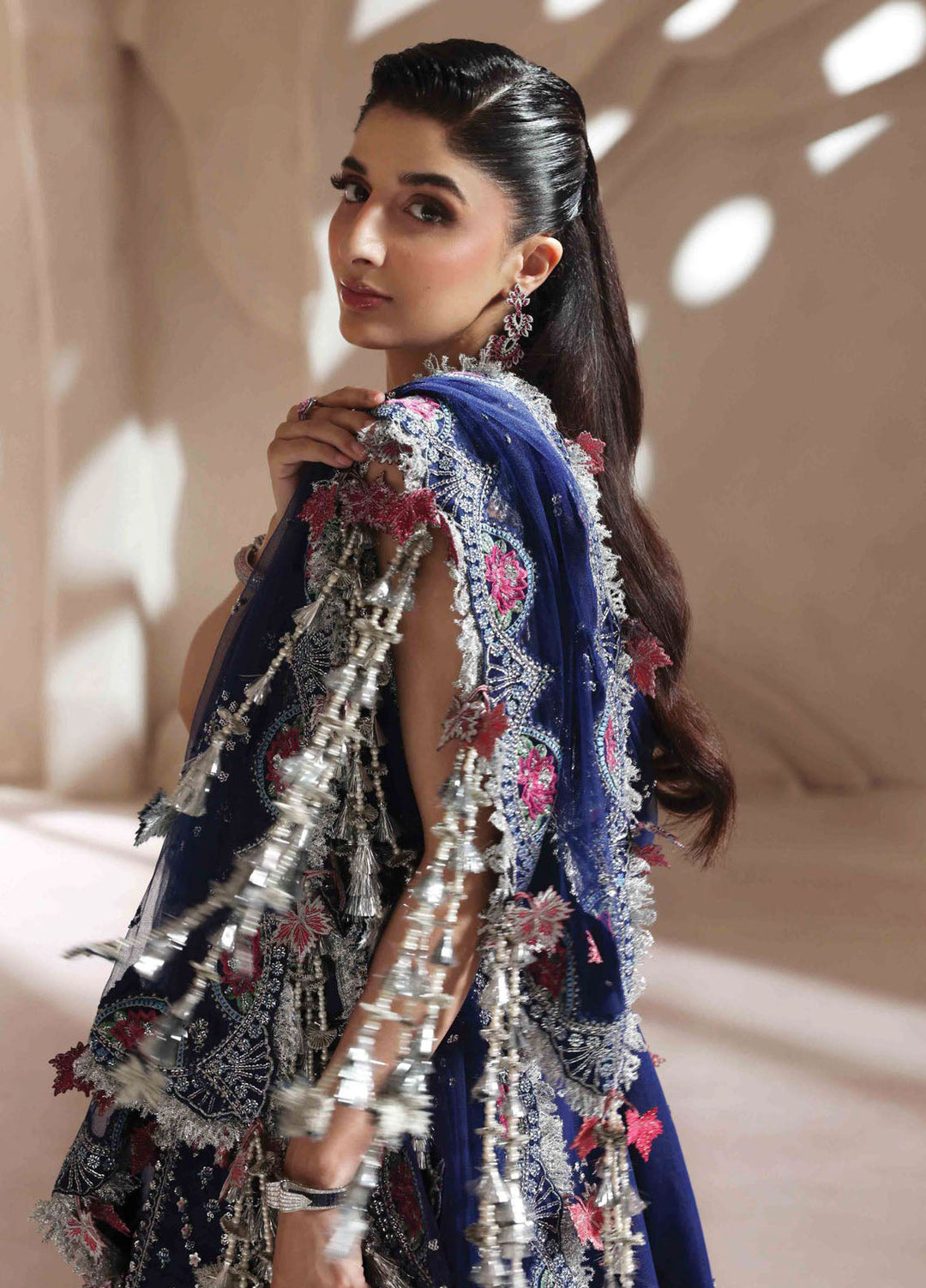 Lilianne by Republic Womenswear Embroidered Net Suits Unstitched 3 Piece RW25LW D-06 Clarisse - Wedding Collection