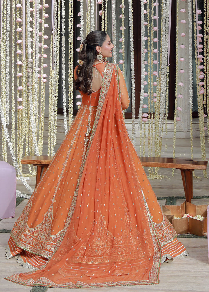 Gulmina Embroidered Chiffon Suits Unstitched 3 Piece GLM25EU D-06 - Formals Collection