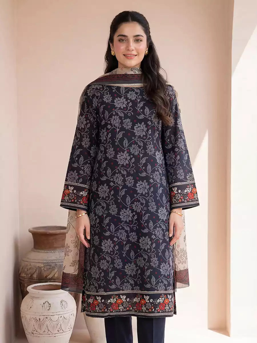 Salitex Women Unstitched Printed Lawn 3 Piece Suit SSW6U3P406 - Casual Collection