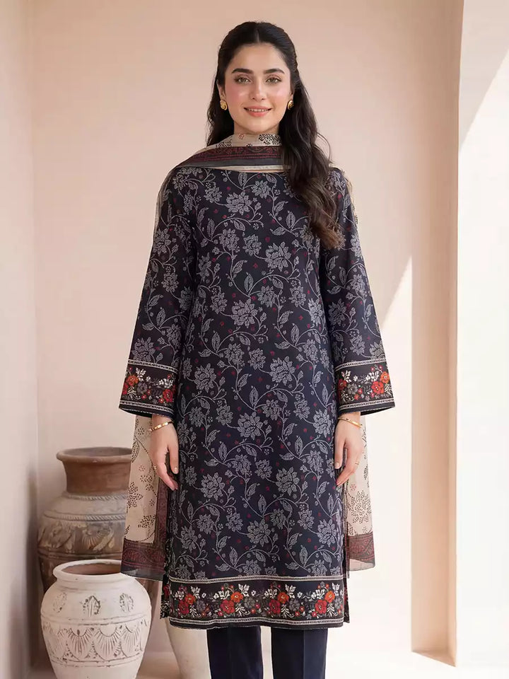 Salitex Women Unstitched Printed Lawn 3 Piece Suit SSW6U3P406 - Casual Collection