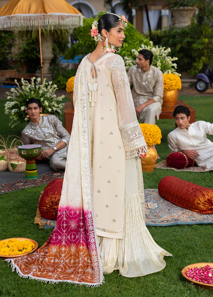 Haye Dil by Sahane Embroidered Chiffon Suits Unstitched 4 Piece SNE25HD CT 29007 Written in Stars - Formals Collection