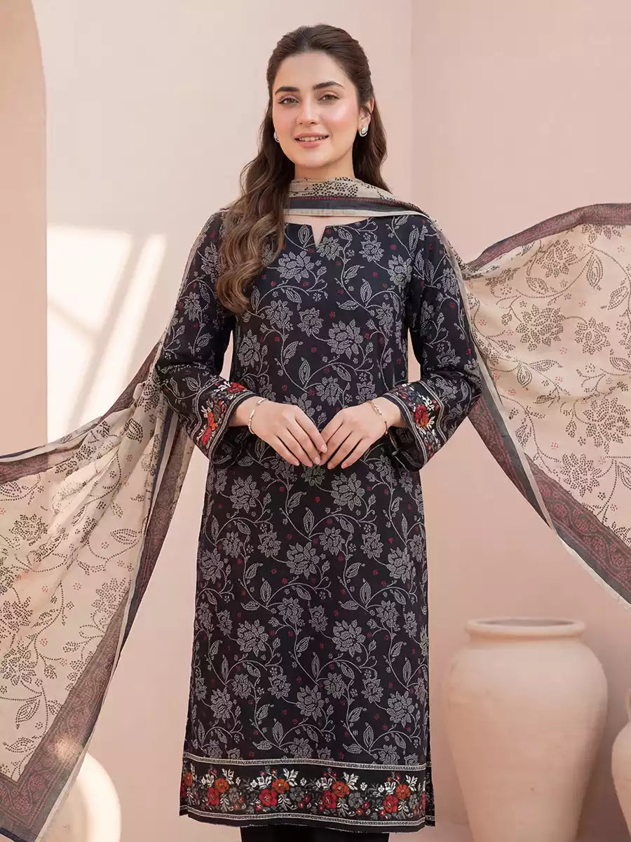 Salitex Women Unstitched Printed Lawn 3 Piece Suit SSW6U3P406 - Casual Collection