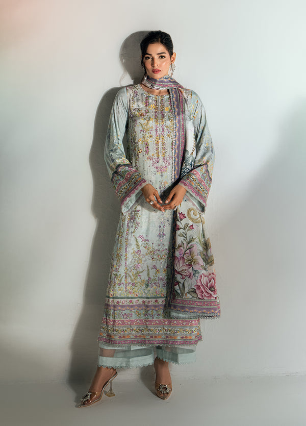 Monarque en Silk by Sahane Hand work Silk 3 Piece Suit CT-37004-Epoque - Festive Collection