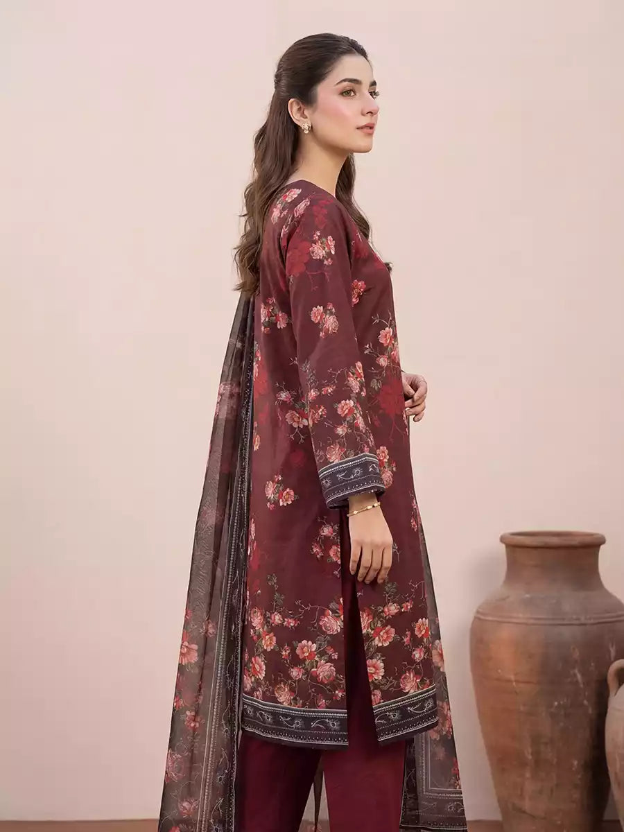Salitex Women Unstitched Printed Lawn 3 Piece Suit SSW6U3P404 - Casual Collection