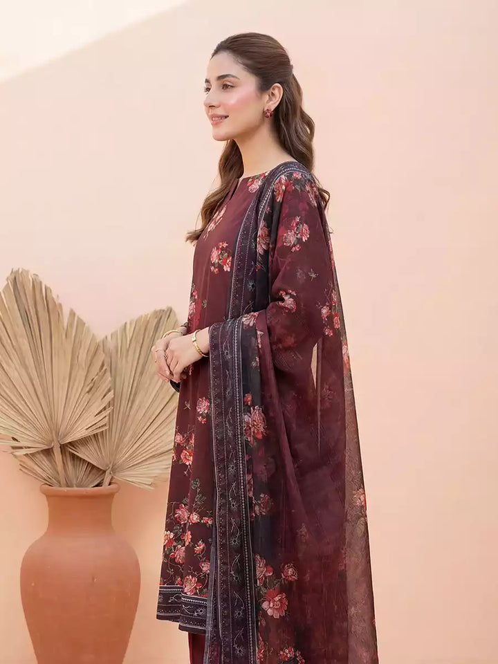 Salitex Women Unstitched Printed Lawn 3 Piece Suit SSW6U3P404 - Casual Collection