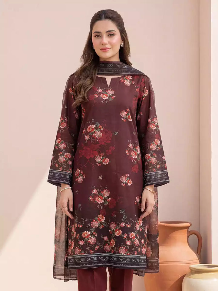 Salitex Women Unstitched Printed Lawn 3 Piece Suit SSW6U3P404 - Casual Collection