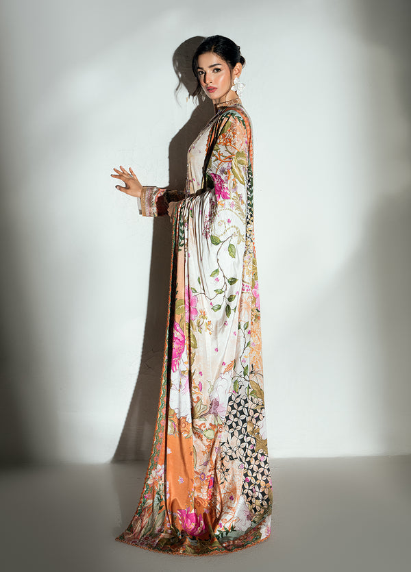 Monarque en Silk by Sahane RTW Hand work Silk 3 Piece Suit CT37003 Montclair Festive Collection