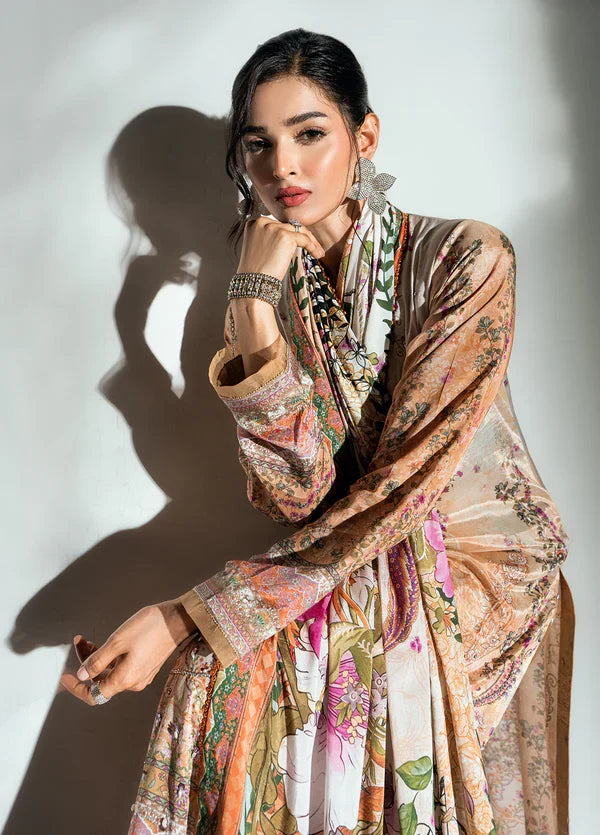 Monarque en Silk by Sahane Hand work Silk 3 Piece Suit CT-37003-Montclair - Festive Collection