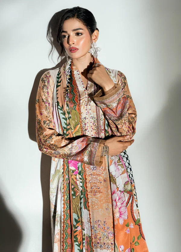 Monarque en Silk by Sahane Hand work Silk 3 Piece Suit CT-37003-Montclair - Festive Collection