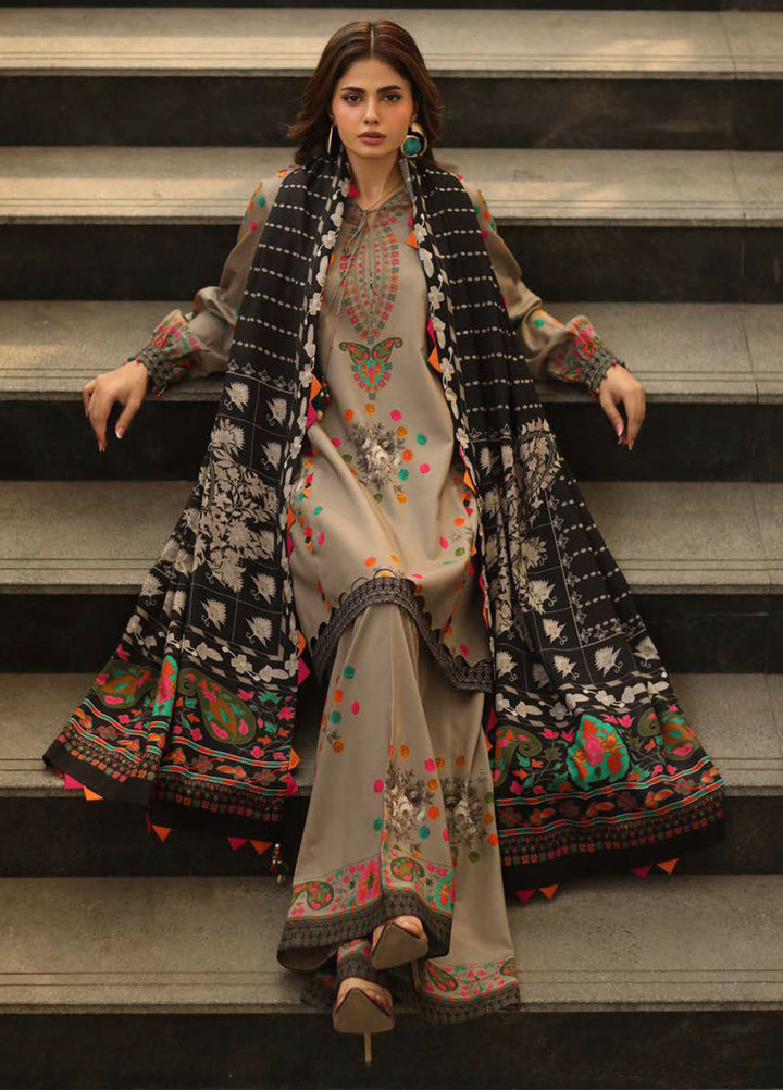 C Prints by Charizma Printed Linen Suits Unstitched 3 Piece CZ25CW CPW5-13 - Winter Collection