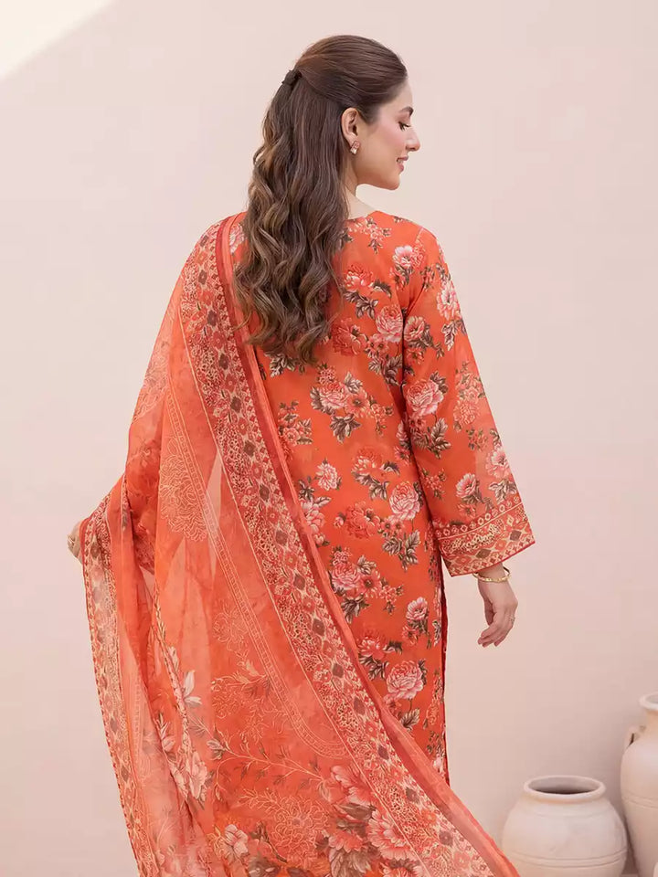 Salitex Women Unstitched Printed Lawn 3 Piece Suit SSW6U3P411 - Casual Collection
