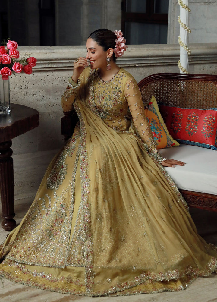 Gulmina Embroidered Chiffon Suits Unstitched 3 Piece GLM25EU D-02 - Formals Collection