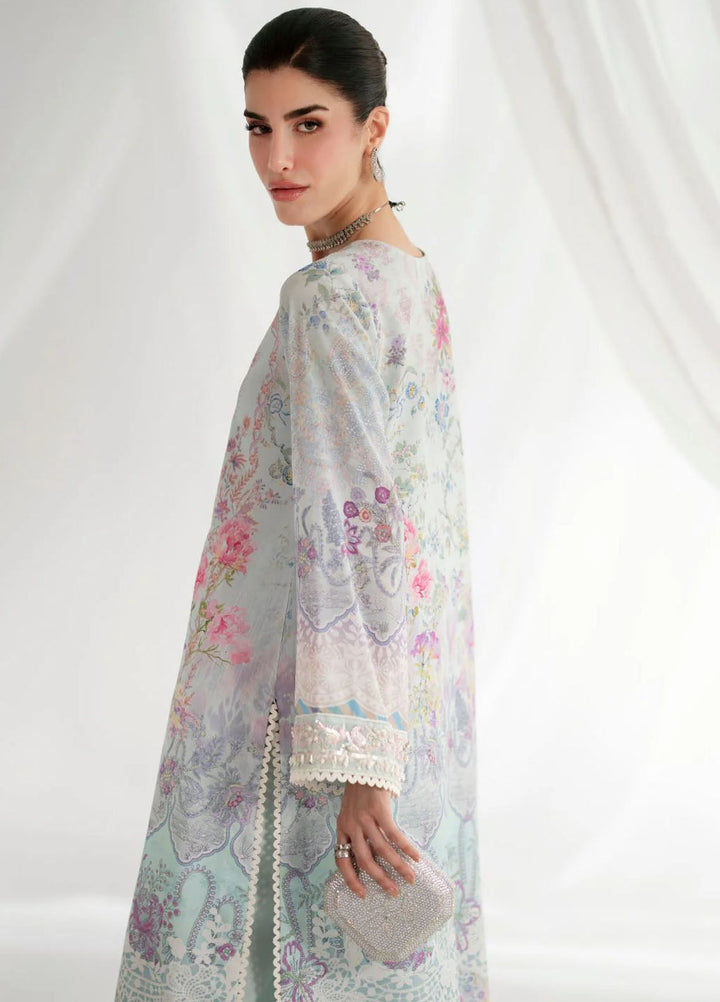 Garden Whisper by Ajr couture Embroidered Silk Suits Unstitched 3 Piece AJR25GWAJR-PS-04 Aurina - Formals Collection