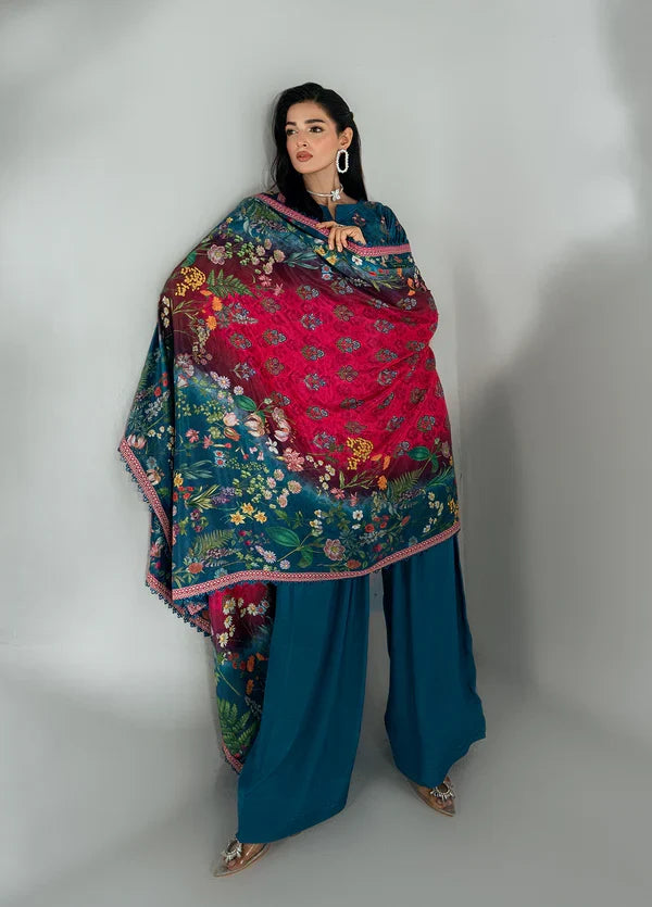 Monarque en Silk by Sahane Hand work Silk 3 Piece Suit CT-37005-Eloise - Festive Collection
