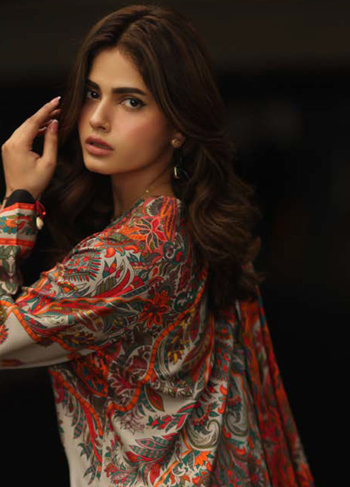 C Prints by Charizma Printed Linen Suits Unstitched 3 Piece CZ25CW CPW5-12 - Winter Collection
