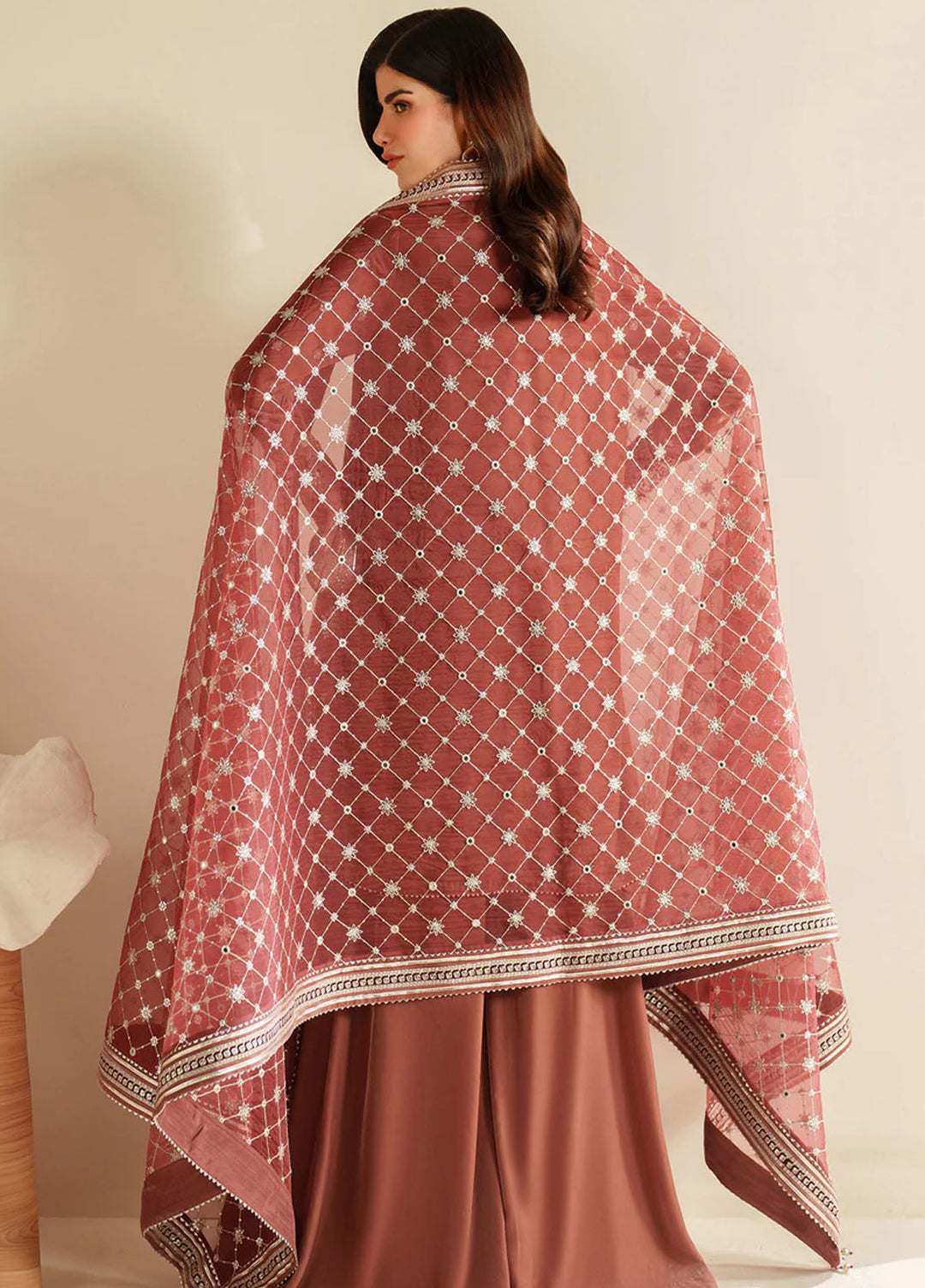 Velvet Vogue by Jazmin Embroidered Velvet Suits Unstitched 3 Piece JZ25VV VVF D-03 - Formals Collection