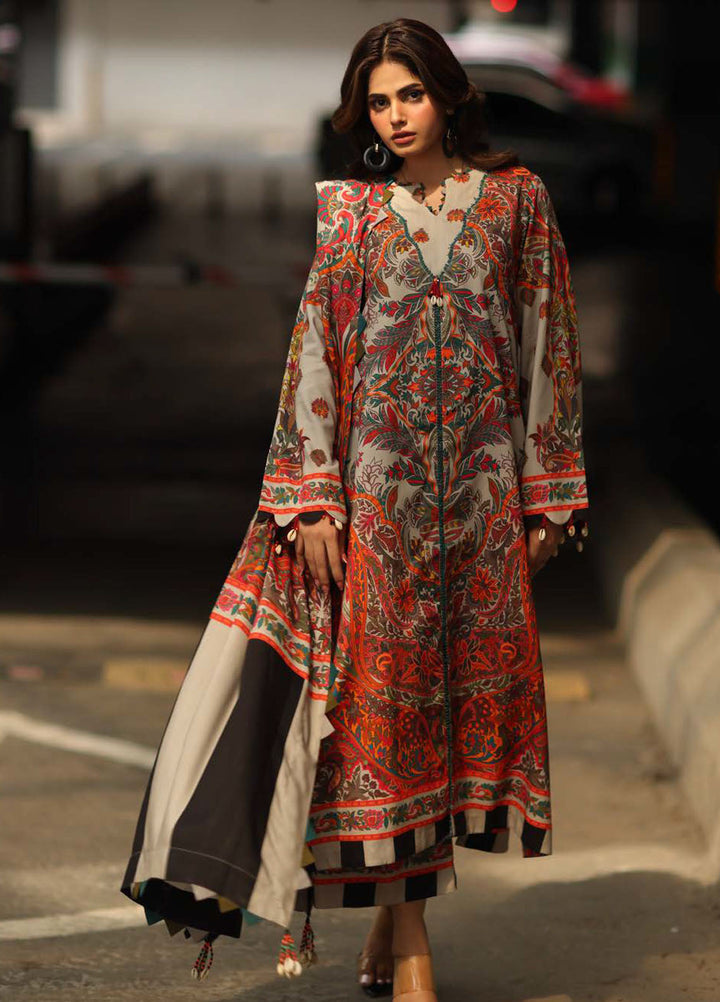 C Prints by Charizma Printed Linen Suits Unstitched 3 Piece CZ25CW CPW5-12 - Winter Collection