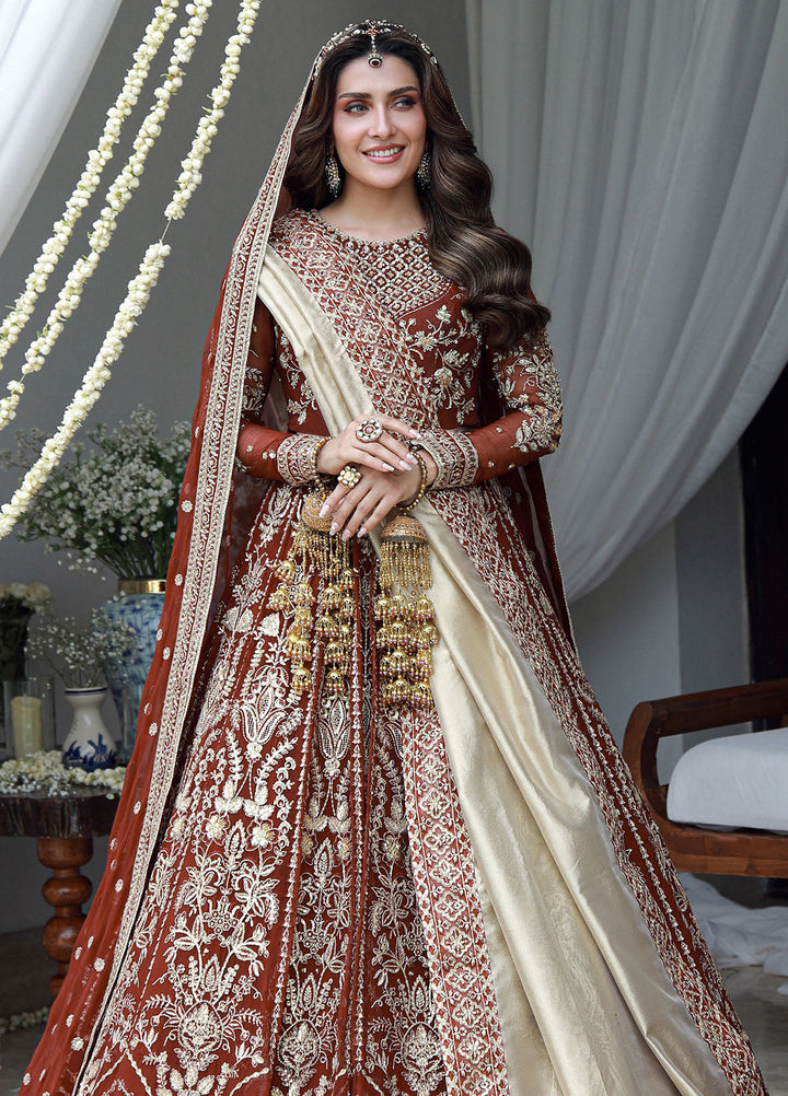 Gulmina Embroidered Chiffon Suits Unstitched 3 Piece GLM25EU D-01 - Formals Collection