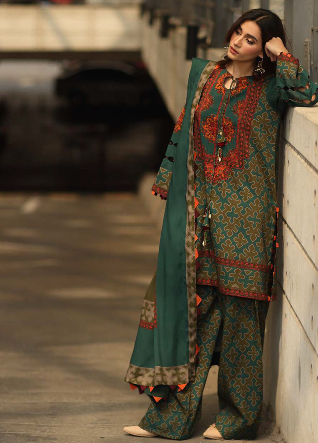 C Prints by Charizma Printed Linen Suits Unstitched 3 Piece CZ25CW CPW5-11 - Winter Collection