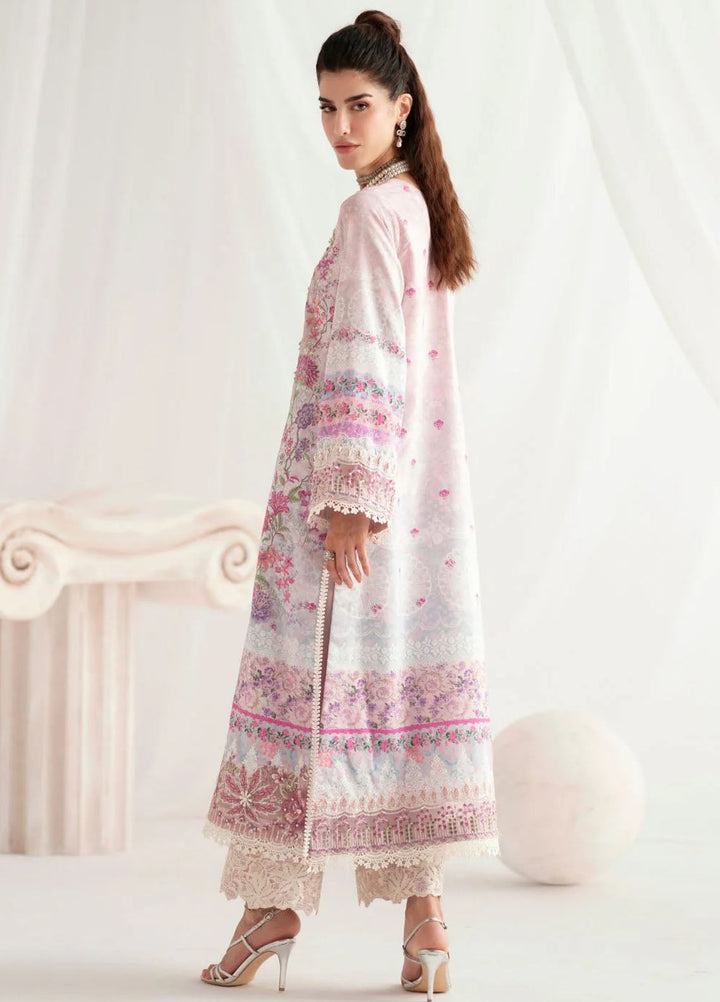 Garden Whisper by Ajr couture Embroidered Silk Suits Unstitched 3 Piece AJR25GWAJR-PS-01 Floris - Formals Collection