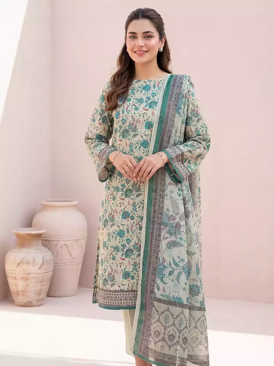 Salitex Women Unstitched Printed Lawn 3 Piece Suit SSW6U3P405 - Casual Collection