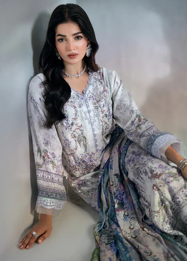 Monarque en Silk by Sahane Hand work Silk 3 Piece Suit CT-37002-Muse - Festive Collection