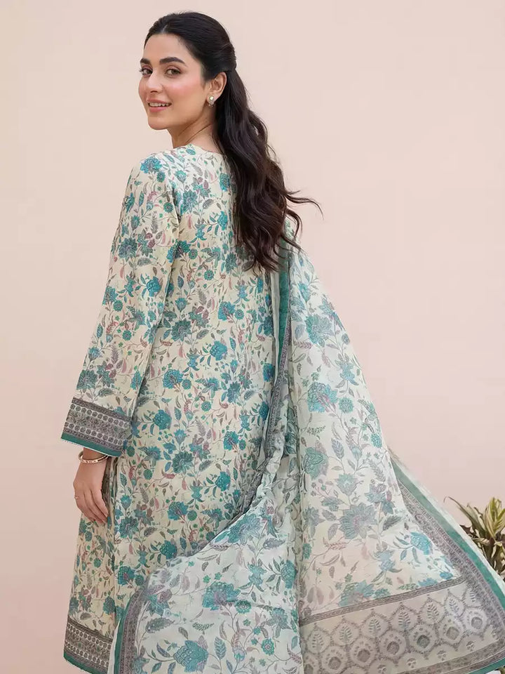 Salitex Women Unstitched Printed Lawn 3 Piece Suit SSW6U3P405 - Casual Collection