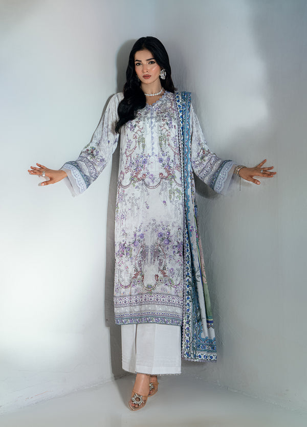 Monarque en Silk by Sahane Hand work Silk 3 Piece Suit CT-37002-Muse - Festive Collection