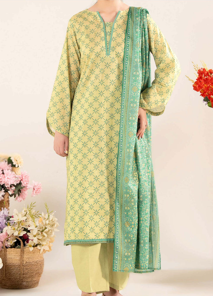 Narmin by Narkin's Unstitched Printed Lawn 3 Piece Suit NN26ULC NUSLW-3110 - Casual Collection