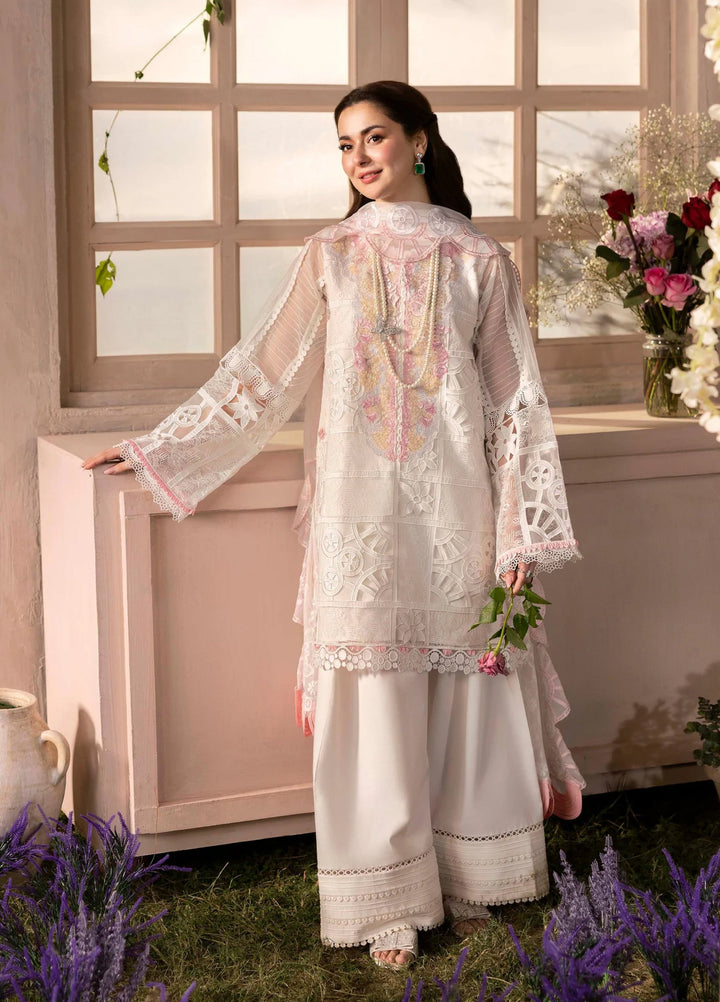 Sable Vogue Unstitched Embroidered Organza 3 Piece Suit SV26UL SL-03-25 - Summer Collection