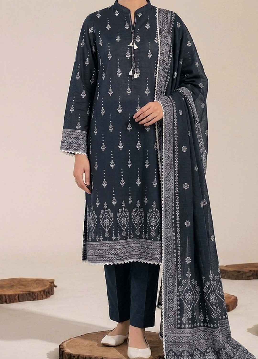 Narmin by Narkin's Unstitched Printed Lawn 3 Piece Suit NN26ULC NUSLW-3087 - Casual Collection