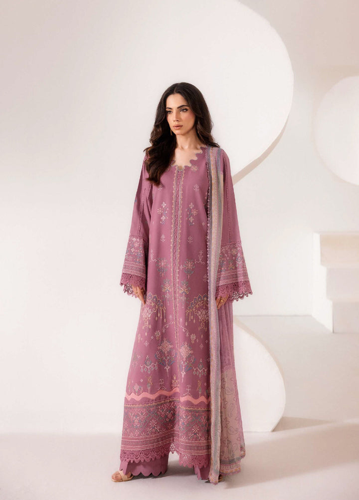 Intermix Zync by Florent Unstitched Embroidered Viscose 3 Piece Suit FL26UIZ FZ-3B - Casual Collection